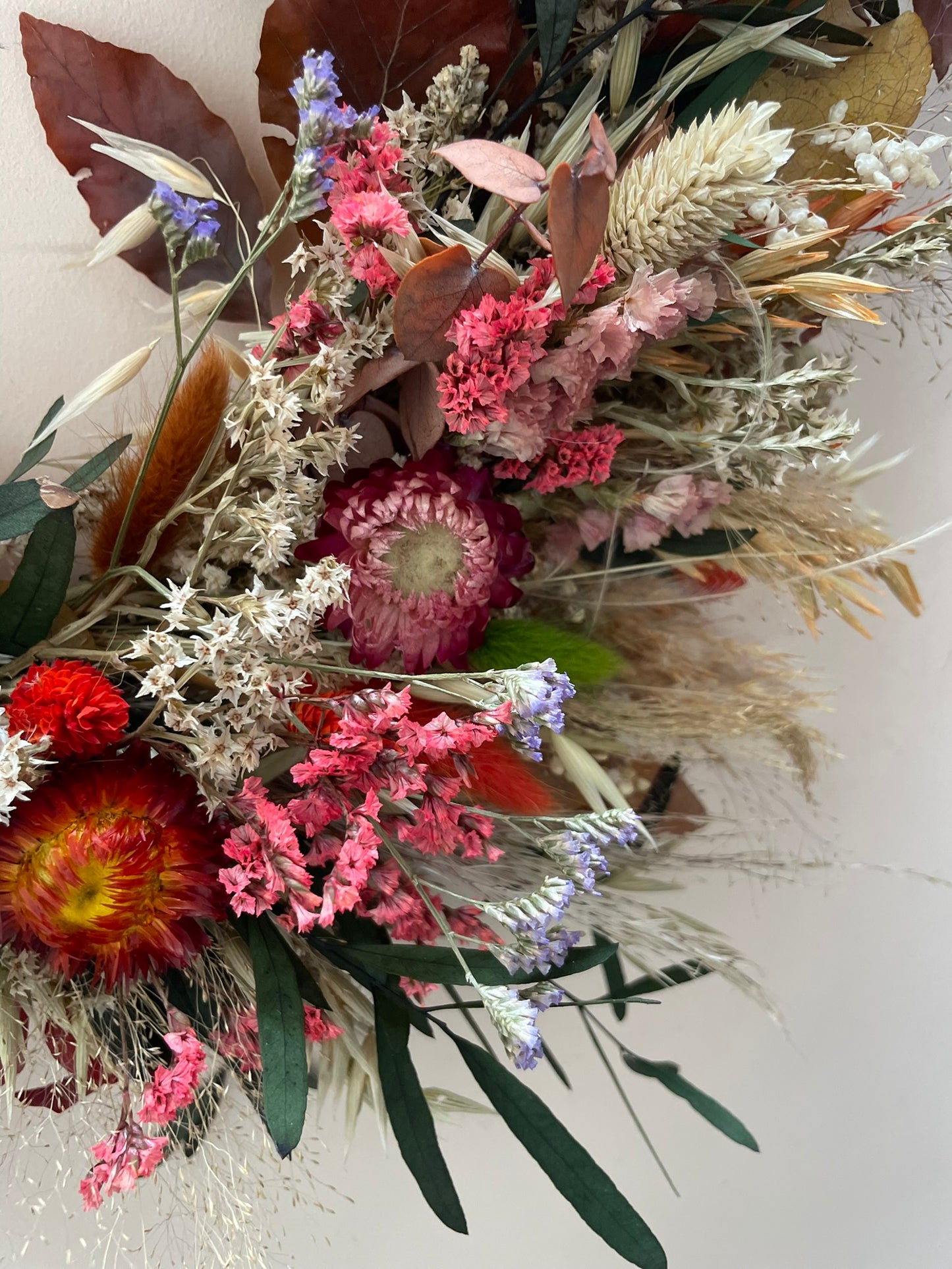 Autumn Dried Flower Wreath