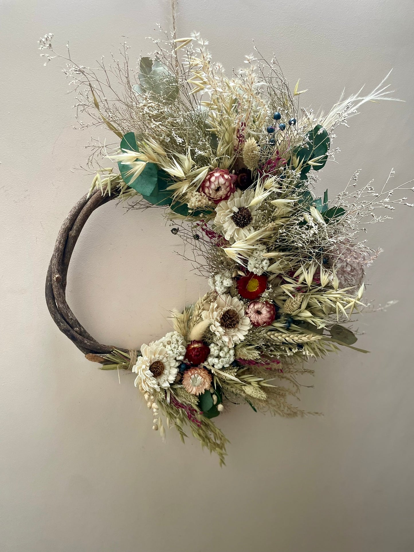 All Seasons Dried Flower Wreath