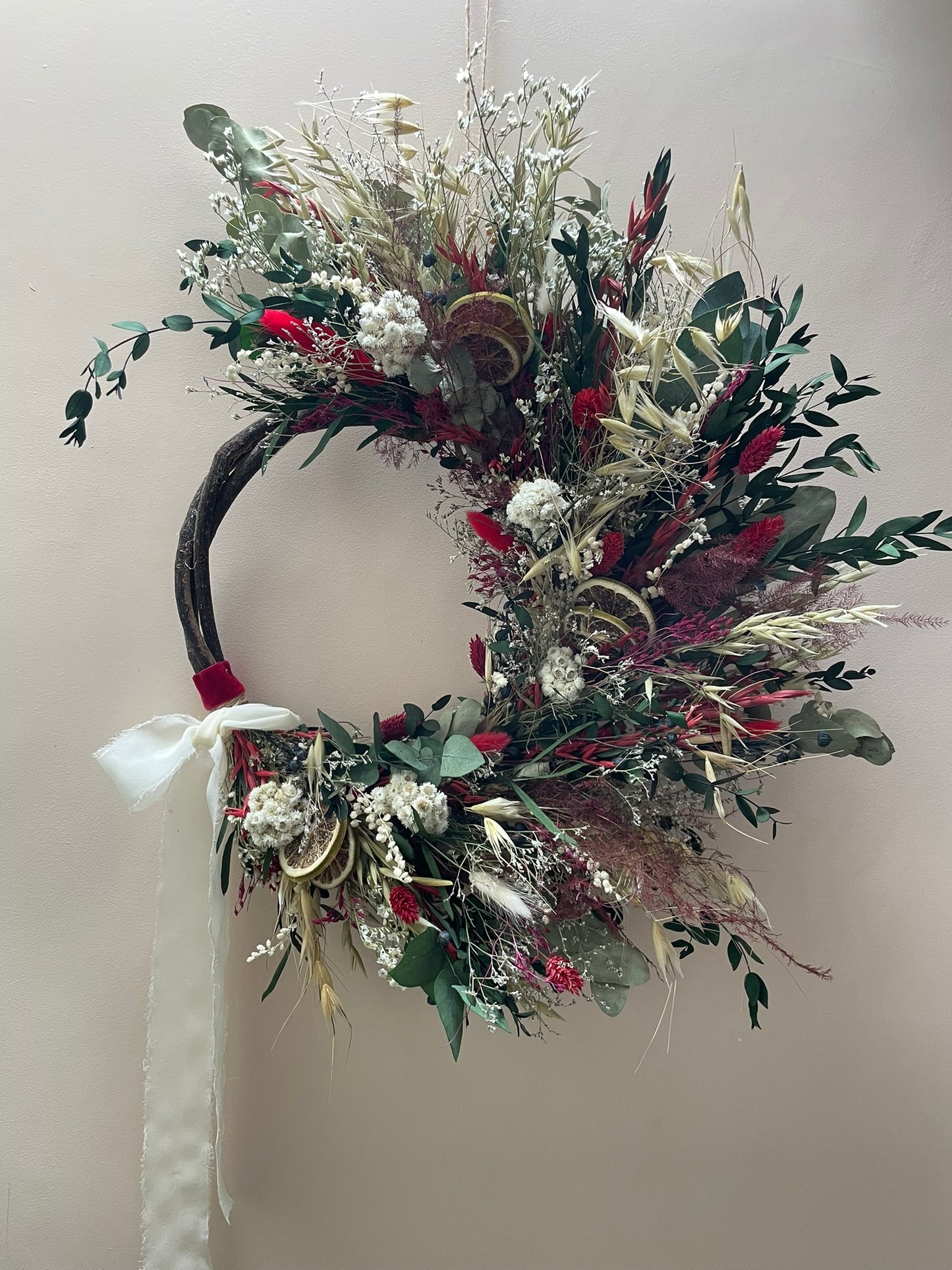 Christmas Half Wreath Workshop