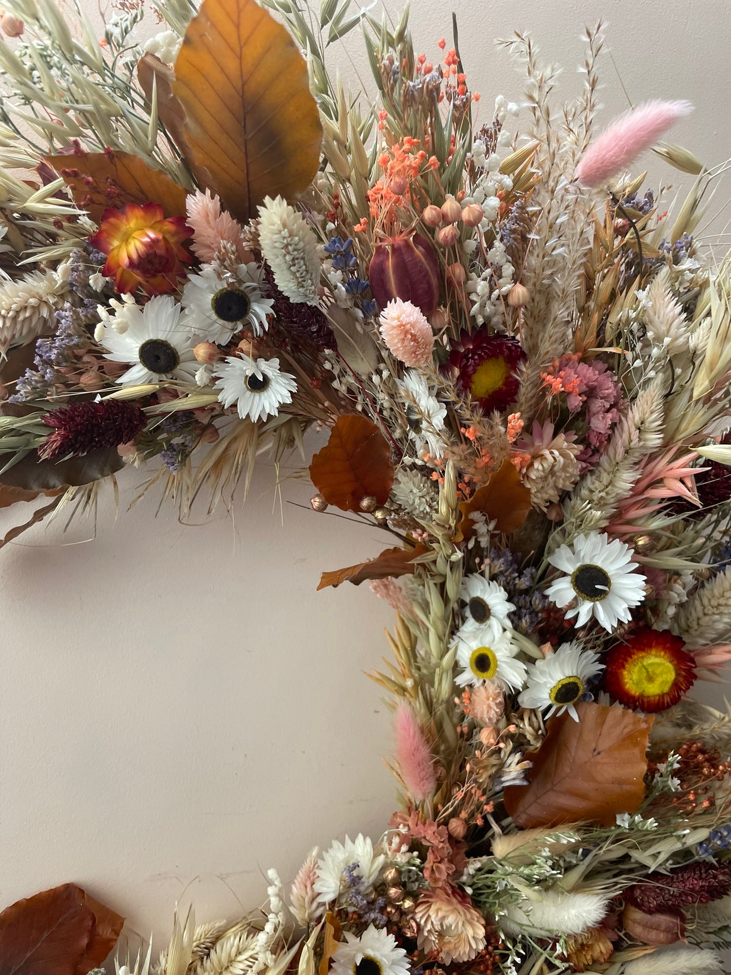 Autumn Dried Flower Wreath