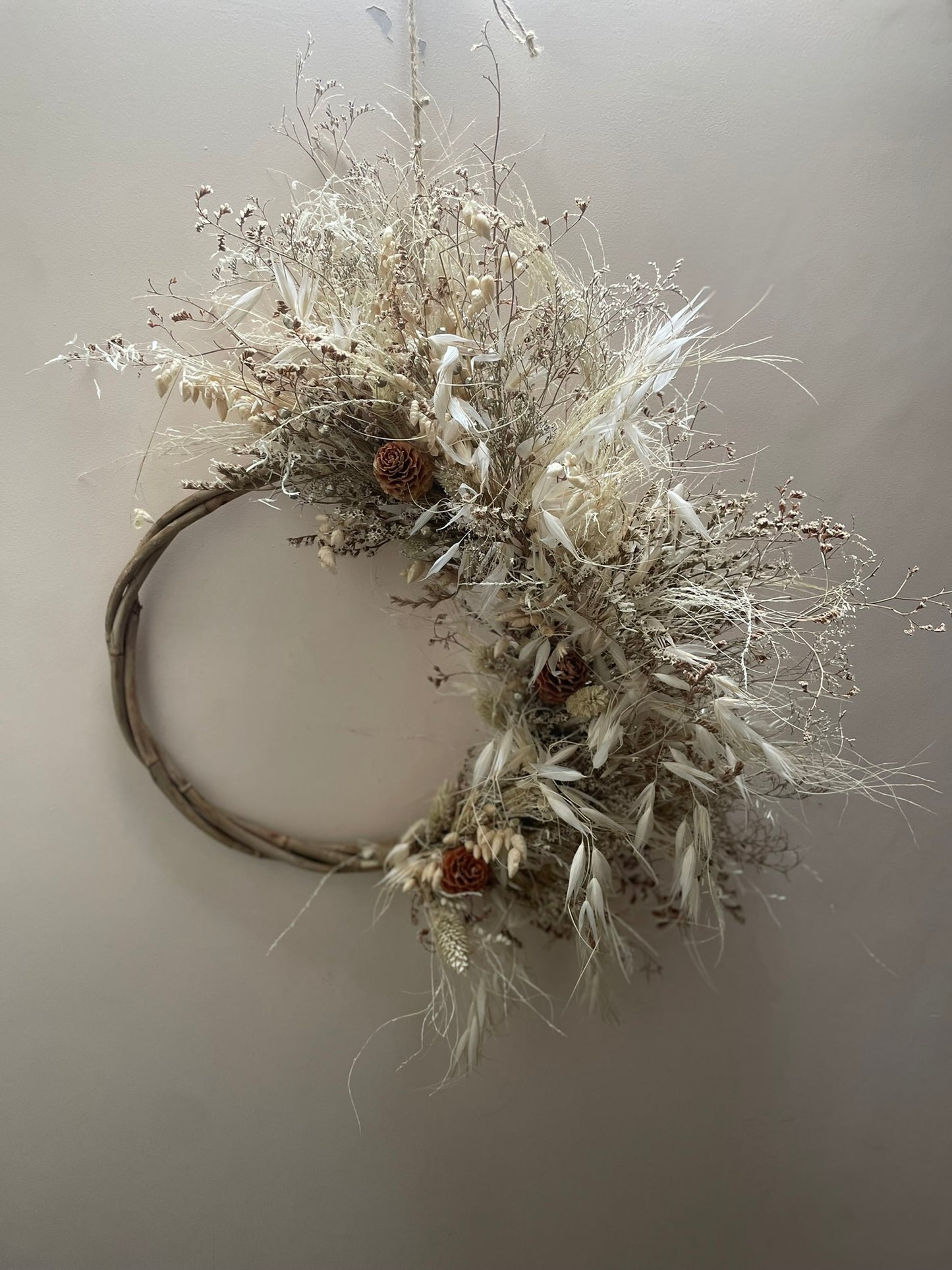 Christmas Dried Flower Wreath