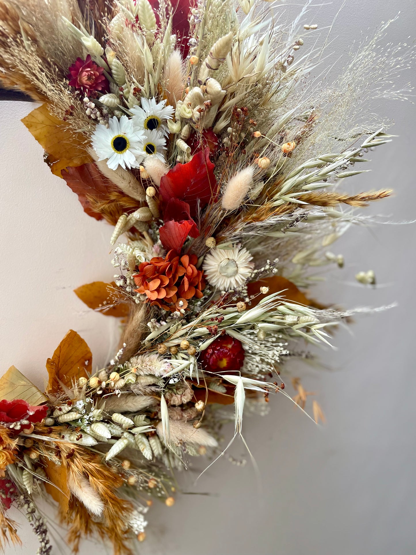 Autumn Dried Flower Wreath