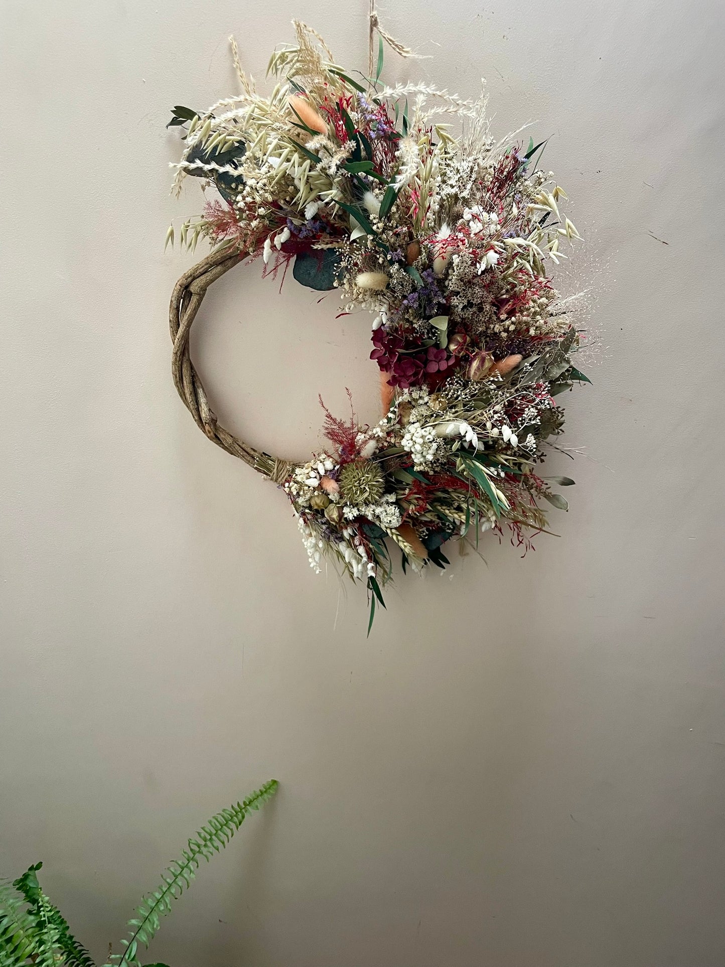 All Seasons Dried Flower Wreath