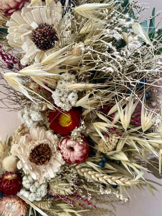 All Seasons Dried Flower Wreath